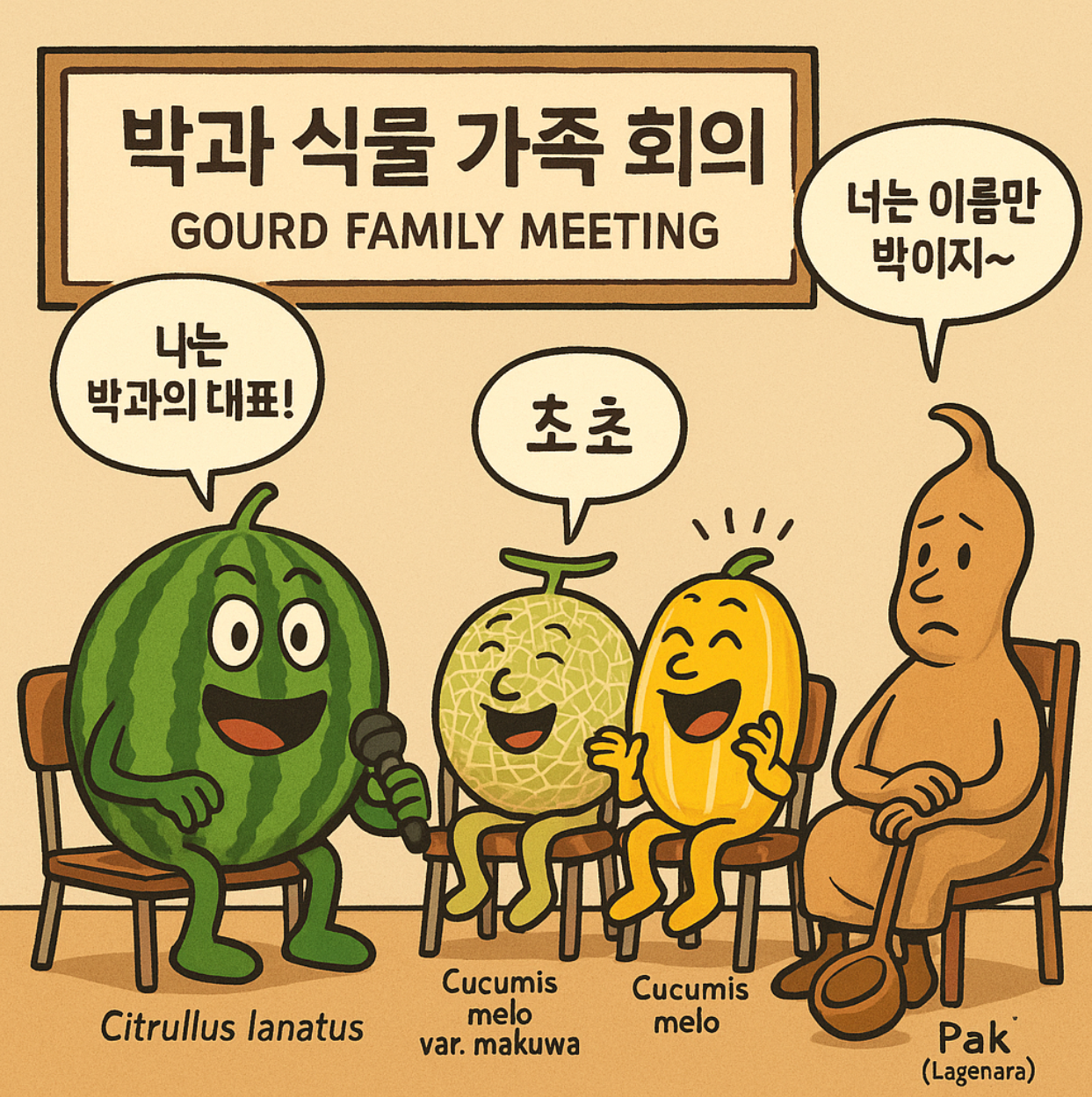 "박"의 정체는 뭘까? 수박, 호박, 멜론, 참외의 차이점까지 한눈에!